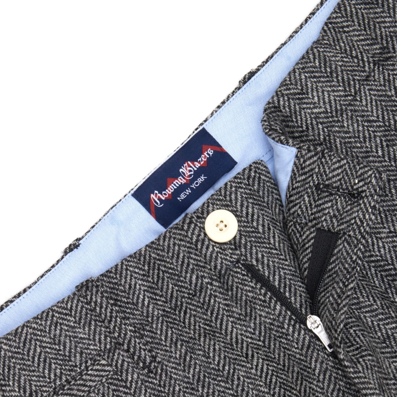 Women's Wool Herringbone Trousers 6 Women's Wool Herringbone Trousers - Image 5