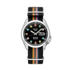 Rowing Blazers X Seiko 5 Sports Watch (Limited Edition 2022) -Modern Outfit Shop color black 2 f0ea58b1 be9c 4dbe a493 e369bc2eda83