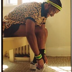 Ashe Sport Logo Mesh Short -Modern Outfit Shop color black soweto 3