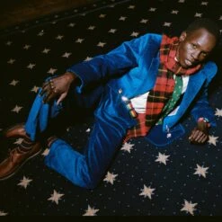 Men's Ultra Wide-Wale Corduroy Trousers -Modern Outfit Shop color blue 3 e3a12f95 4823 4c74 bed3 29893549b89c