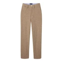 Women's Wool Herringbone Trousers
