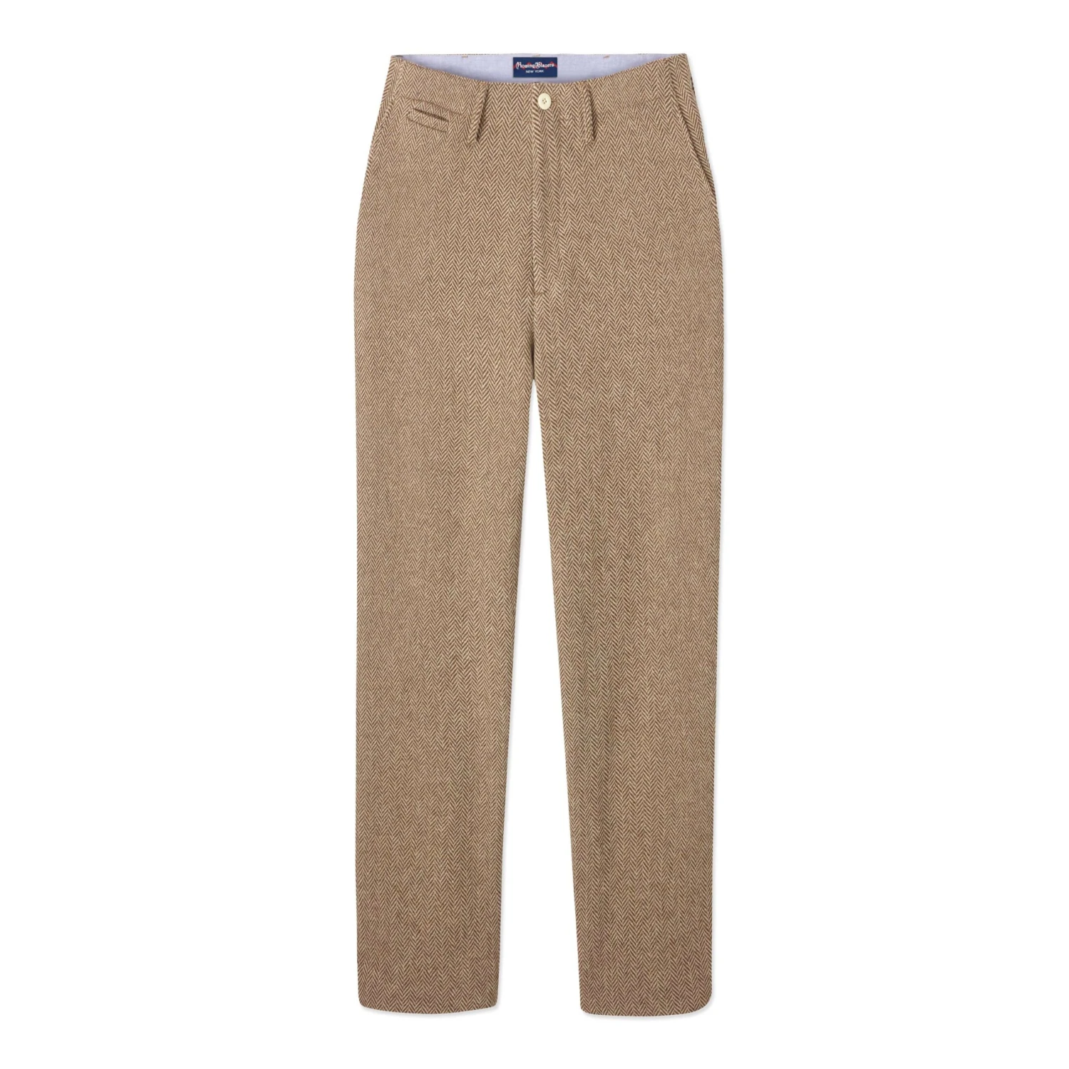 Women's Wool Herringbone Trousers 2 Women's Wool Herringbone Trousers