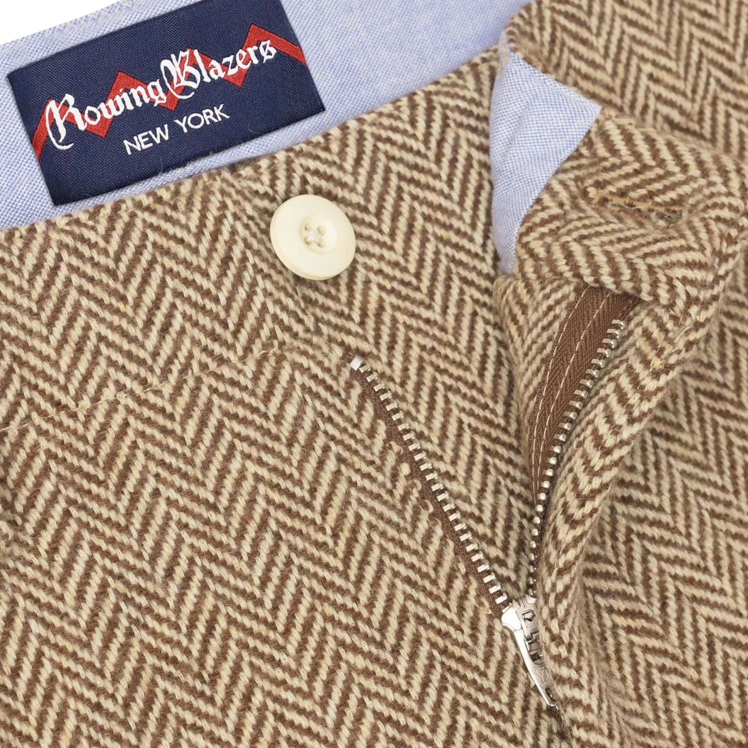 Women's Wool Herringbone Trousers 3 Women's Wool Herringbone Trousers - Image 2