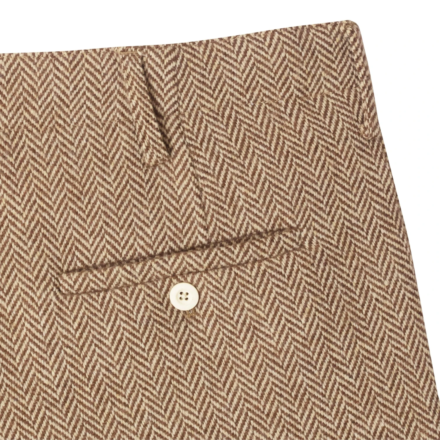 Women's Wool Herringbone Trousers 4 Women's Wool Herringbone Trousers - Image 3