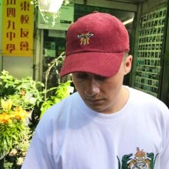 Drone Cap 12 Drone Cap -Modern Outfit Shop color burgundy corduroy 2 3d6d30f2 b3aa 4cee a259 a80bcb84cb52