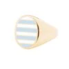 Jessica Biales Light Blue And White Collegiate Signet Ring 1 Jessica Biales Light Blue And White Collegiate Signet Ring -Modern Outfit Shop color gold 1 047f5881 833f 42d2 94ff 7fd39f393468
