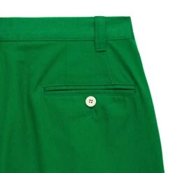 Men's Pleated Relaxed Fit Cotton Twill Trousers -Modern Outfit Shop color green 3 8d64c35b e8d1 4145 b472 b7dc0e5d76c9