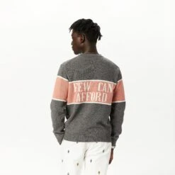Gyles & George Men's "I'm A Luxury" Sweater 39 Gyles & George Men's "I'm A Luxury" Sweater -Modern Outfit Shop color grey 9 a772aa86 4d8b 4533 9aaf 526d1c92a5e1