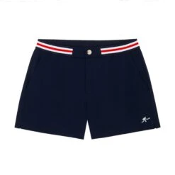 Arthur Ashe Shorts -Modern Outfit Shop color navy u s a 1
