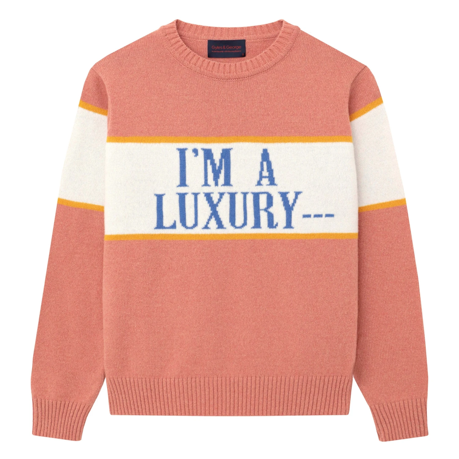 Gyles & George Men's "I'm A Luxury" Sweater 3 Gyles & George Men's "I'm A Luxury" Sweater