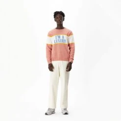Gyles & George Men's "I'm A Luxury" Sweater 26 Gyles & George Men's "I'm A Luxury" Sweater -Modern Outfit Shop color pink 7 cf6e9c3f 2ac2 4d6b afe2 dbbfedcfc780