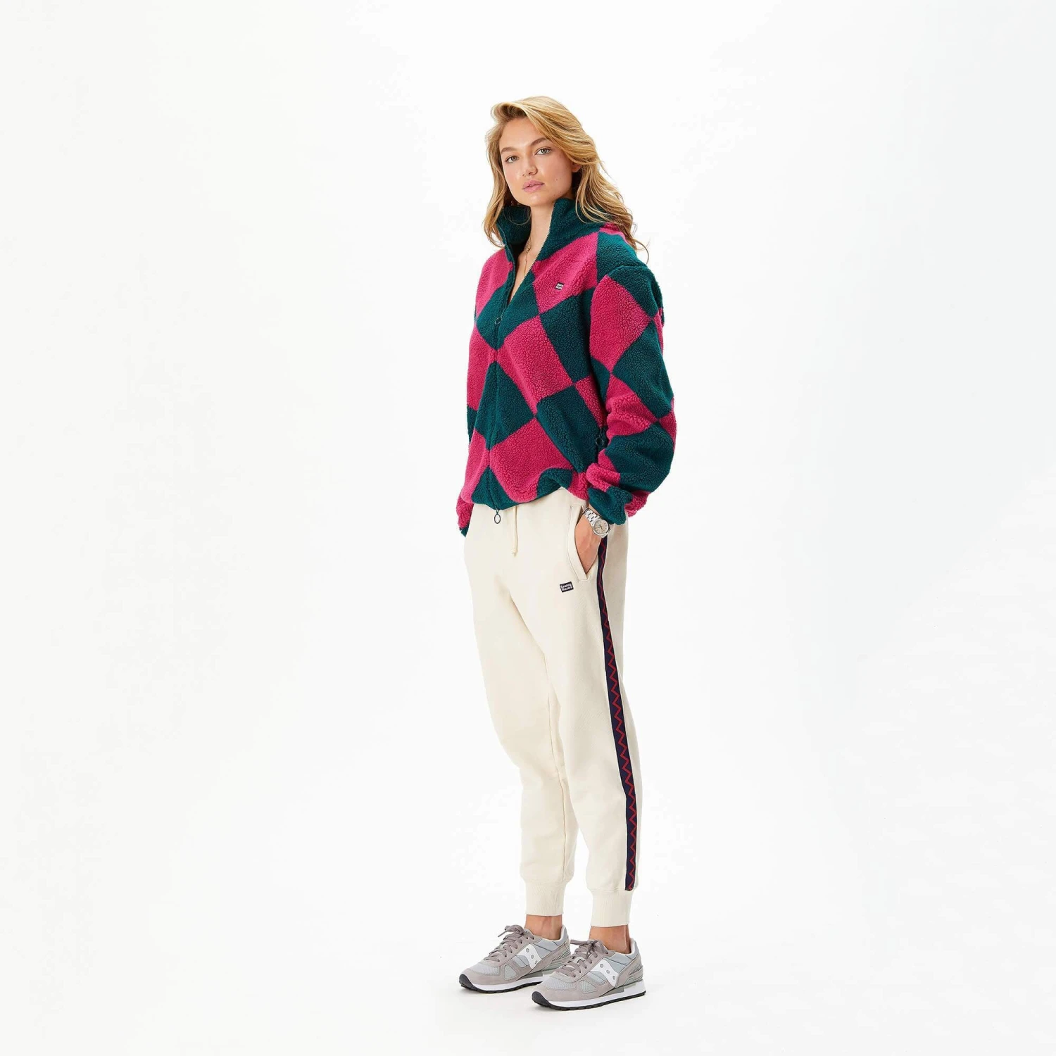 Harlequin Deep-Pile Sherpa "Jockey" Fleece 10 Harlequin Deep-Pile Sherpa "Jockey" Fleece - Image 8