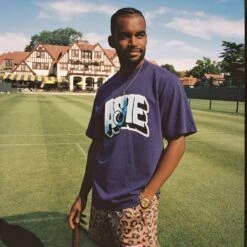 Ashe "Hope" Graphic Tee -Modern Outfit Shop color purple sky 4