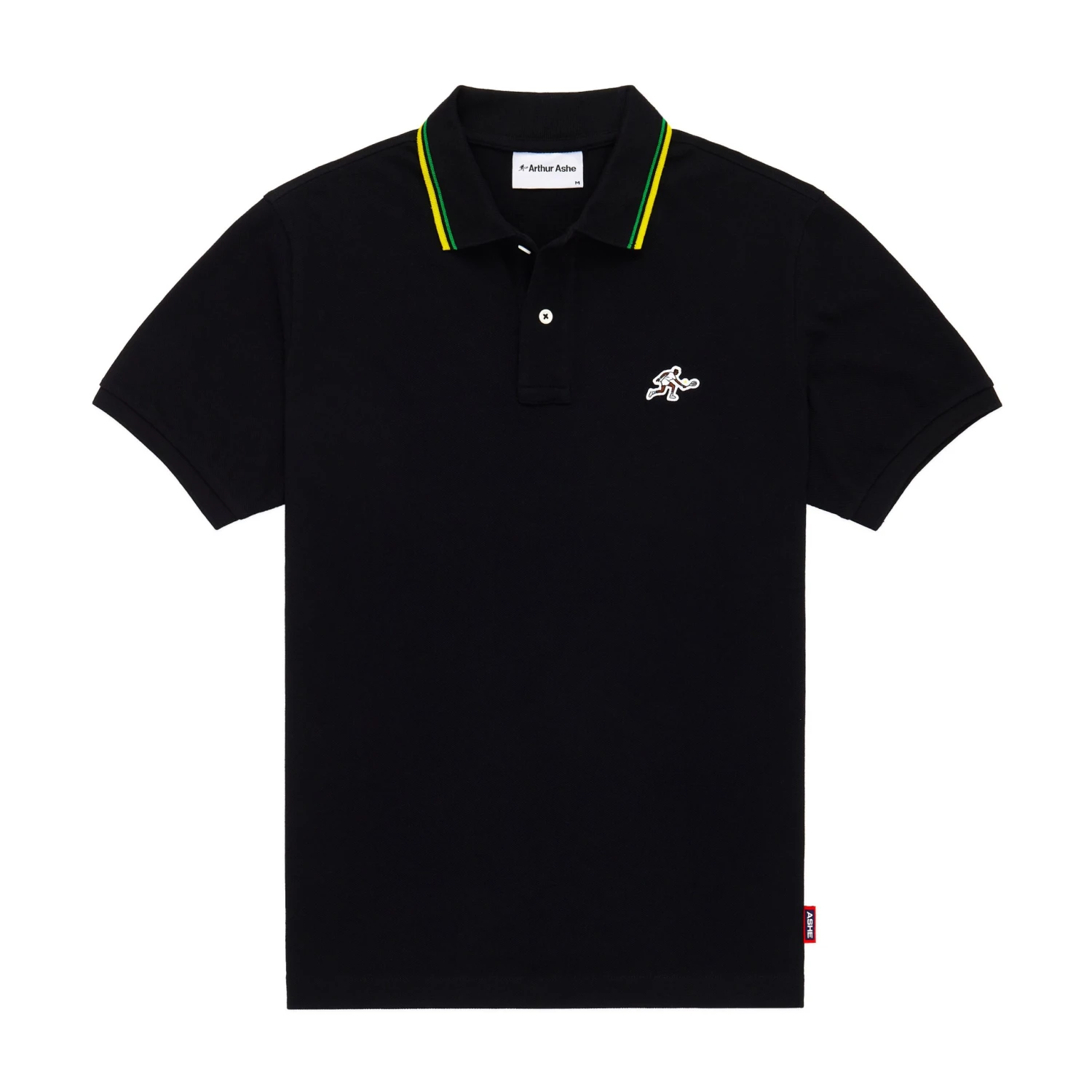 Arthur Ashe Tipped Icon Polo 3 Arthur Ashe Tipped Icon Polo