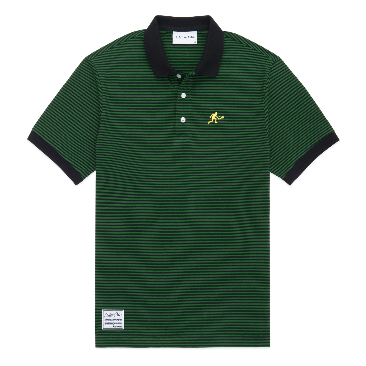 Arthur Ashe 1968 Tennis Polo 3 Arthur Ashe 1968 Tennis Polo