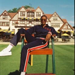 Arthur Ashe Champions Warm-Up Bottoms -Modern Outfit Shop color u s a 4 ebada042 e23c 435c afbb 5d84ab9dbb19