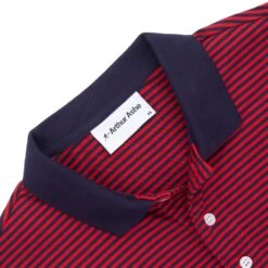 Arthur Ashe 1968 Tennis Polo 20 Arthur Ashe 1968 Tennis Polo -Modern Outfit Shop color u s a micro stripe 2 1