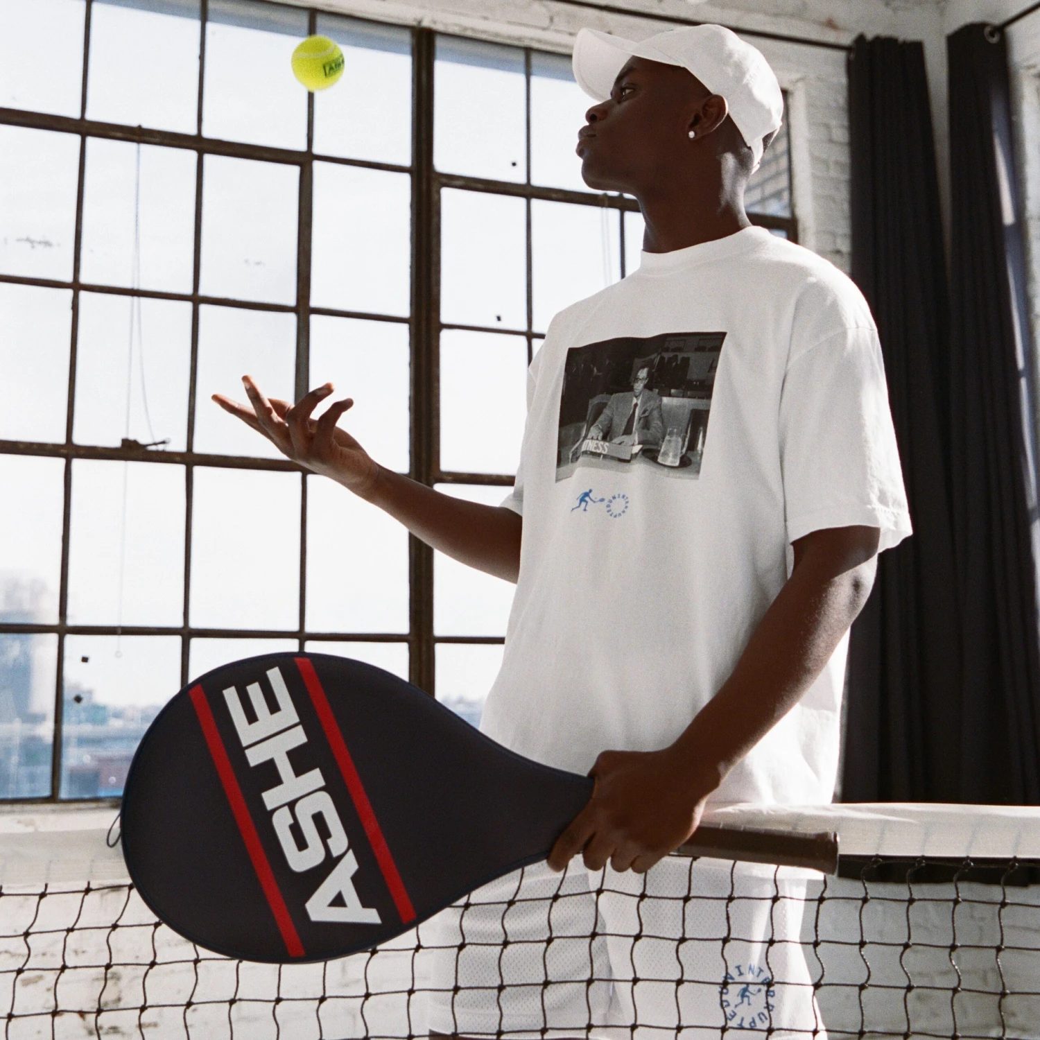 Arthur Ashe X UNINTERRUPTED Mesh Gym Shorts 12 Arthur Ashe X UNINTERRUPTED Mesh Gym Shorts - Image 10