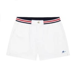 Arthur Ashe Shorts -Modern Outfit Shop color white u s a 1