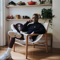 Arthur Ashe Shorts -Modern Outfit Shop color white u s a 5