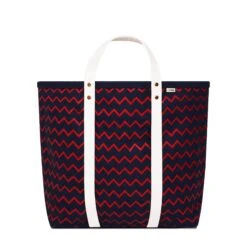Rowing Blazers X J.Stark Woodbine Tote Bag -Modern Outfit Shop color zig zag 1
