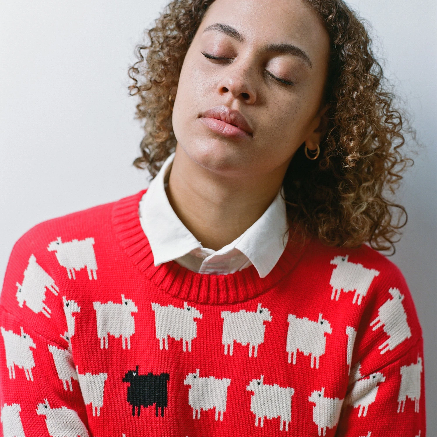 Warm & Wonderful Women's Fitted "Diana Edition" RWS-Certified Wool Sheep Sweater 6 Warm & Wonderful Women's Fitted "Diana Edition" RWS-Certified Wool Sheep Sweater - Image 4