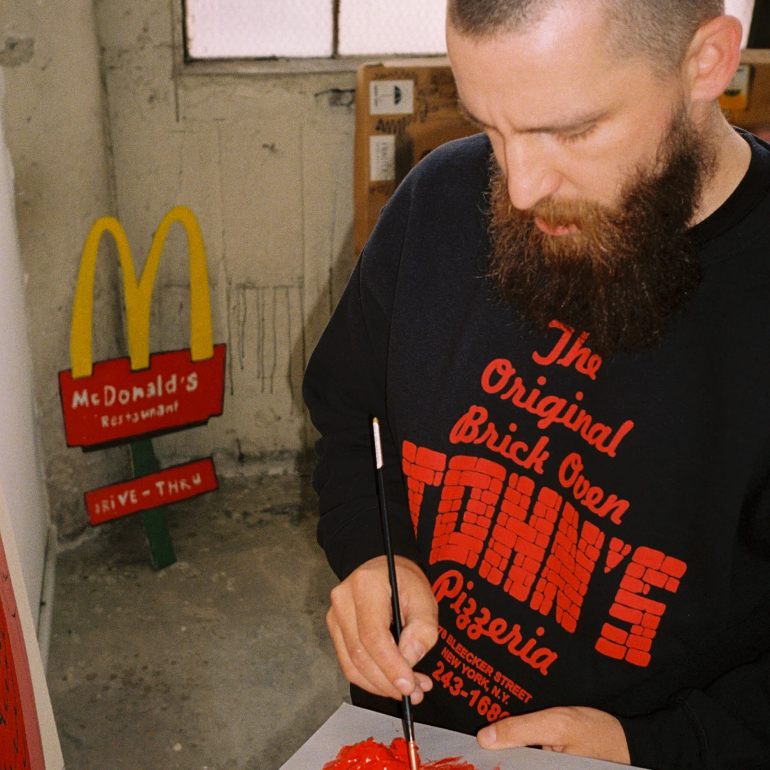 John's Pizza "No Slices" Crewneck 8 John's Pizza "No Slices" Crewneck - Image 6