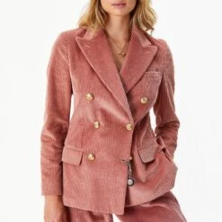 Women's Ultra Wide-Wale Corduroy Diana Jacket 20 Women's Ultra Wide-Wale Corduroy Diana Jacket -Modern Outfit Shop pinkcordjacket 6 d1277828 5508 478d b8d6 a2b76f84befb